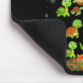 Sea Turtle Christmas Tree Matching Family Xmas Tre Mousepad (Ecke)