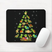 Sea Turtle Christmas Tree Matching Family Xmas Tre Mousepad (Mit Mouse)