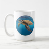 Sea Turtle Coffee Tasse (Links)