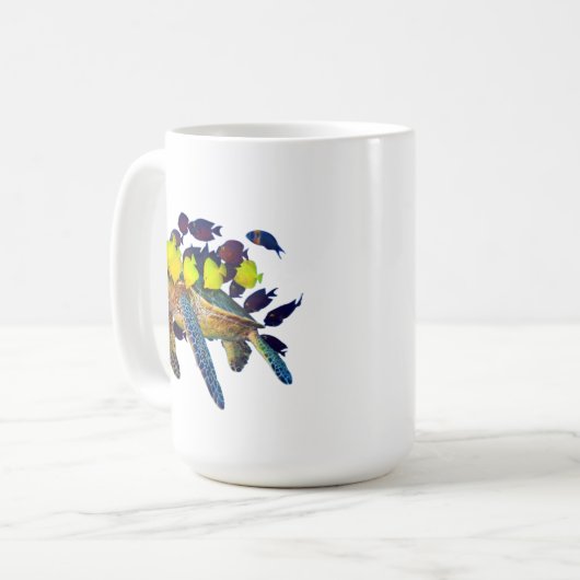 Sea Turtle Coffee Tasse (Vorderseite Links)
