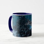 Sea Turtle Combo Tasse - Tiefseetauchen (Vorderseite Links)