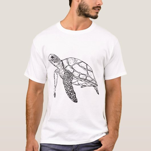 sea turtle Copy Copy T-Shirt (Vorderseite)