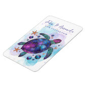 Sea Turtle Cruise Ship Stateroom Magnet (Linke Seite)