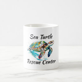 Sea Turtle Design Kaffeetasse