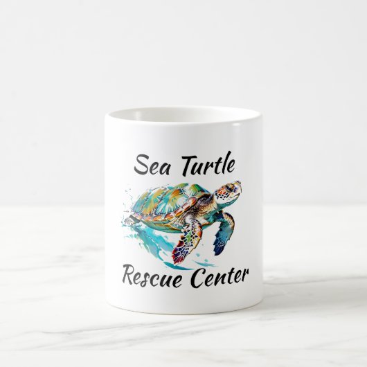 Sea Turtle Design Kaffeetasse (Mittel)