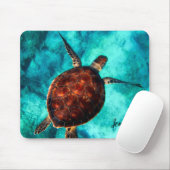 Sea Turtle Design Personalisiert Mouse Pad Mousepad (Mit Mouse)