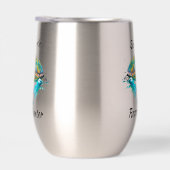 Sea Turtle Design Thermal Wine Tumbler (Rechts)