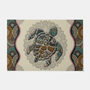 Sea Turtle Doormat, Schildkröte Begrüßungsmatte Fußmatte