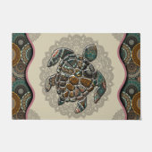 Sea Turtle Doormat, Schildkröte Begrüßungsmatte Fußmatte (Vorderseite)