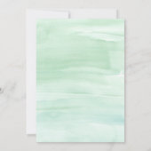 Sea Turtle Dritter Geburtstag Einladung (Rückseite)