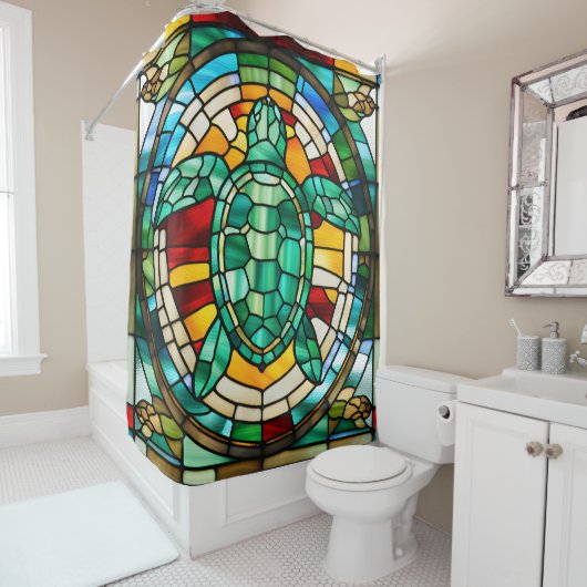 Sea Turtle Duschvorhang (Beispiel)