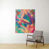 Sea Turtle Fantasy Scene Medium Wandteppich (Beispiel)