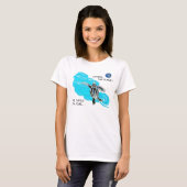 Sea Turtle First Reise T-Shirt (Vorne ganz)