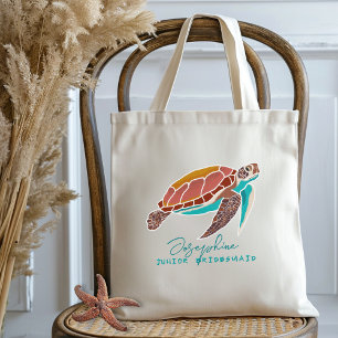 Sea Turtle Flower Girl Beach Hochzeit Tragetasche