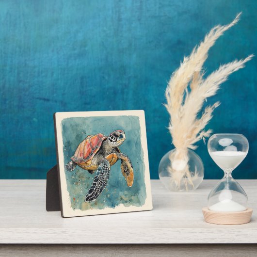 Sea Turtle Fotoplatte (InSitu)