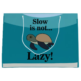 Sea Turtle Funny Große Geschenktüte