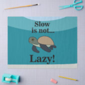 Sea Turtle Funny Seidenpapier (Basteln)