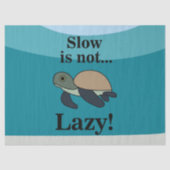 Sea Turtle Funny Seidenpapier (Vorderseite)