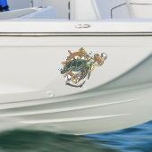 Sea Turtle Green Blue Aufkleber