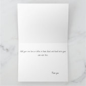 Sea Turtle Green Blue Karte (Innenseite)