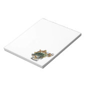 Sea Turtle Green Blue Notizblock (Rotiert)