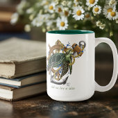 Sea Turtle Green Blue Zweifarbige Tasse