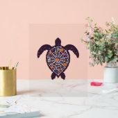 Sea Turtle Halloween Spider-web Pumpkin Ghost Hall Acrylschild (Hochzeit)