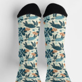 Sea Turtle Hawaiian Beach Vibes Socken (Oben)