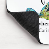 Sea Turtle I Will Walk By Faith Not Sight When I C Mousepad (Ecke)