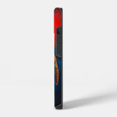 Sea Turtle in Deep Sea iPhone Hülle (Linke Seite)