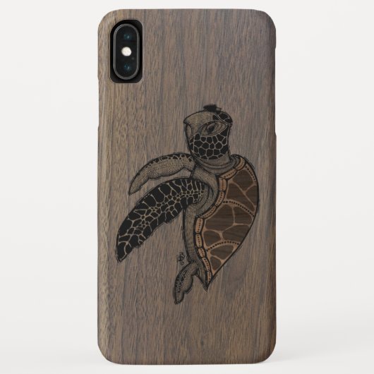 Sea Turtle iPhone/iPad/Samsung Case (Rückseite)