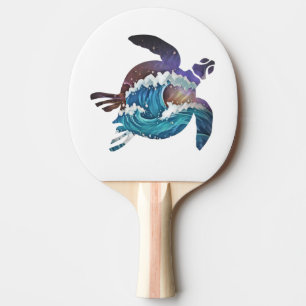 Sea Turtle Japanese Waves Golf Balls Golf Ball Mar Tischtennis Schläger
