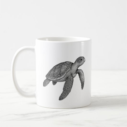 Sea Turtle Kaffeetasse (Links)