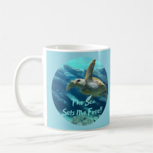 Sea Turtle Lover 11 Unzen Keramik Tasse