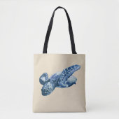 Sea Turtle Lover Beach Tote Bag Tasche (Vorderseite)
