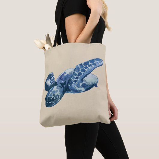 Sea Turtle Lover Beach Tote Bag Tasche (Von Nahem)