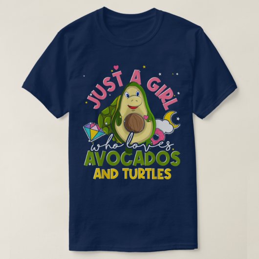 Sea Turtle Lover Girls T-Shirt (Design vorne)
