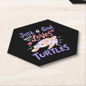 Sea Turtle Lover Untersetzer (angewinkelt)