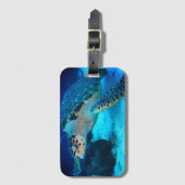 Sea Turtle Luggage Gepäckanhänger (Vorderseite Vertikal)