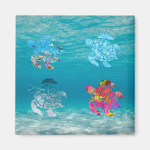 Sea Turtle Magnet (Vorne)