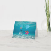 Sea Turtle Magnet Karte (Vorderseite)