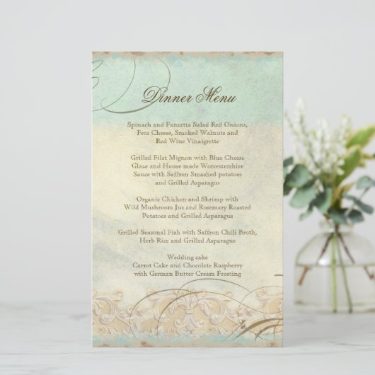 Sea Turtle Modern Coastal Ocean Beach Wirbel Style (Stehend Vorderseite)