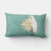 Sea Turtle Modern Coastal Ocean Beach Wirbel Style Lendenkissen (Rückseite)