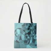 Sea Turtle Mosaic Tote Bag Tasche (Vorderseite)