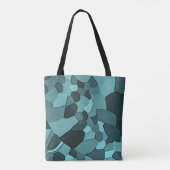 Sea Turtle Mosaic Tote Bag Tasche (Rückseite)