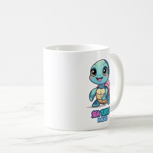 Sea Turtle Mug Kaffeetasse (VorderseiteRechts)