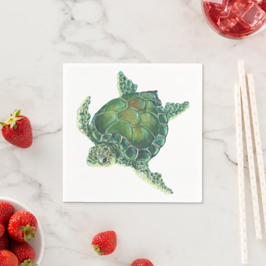 Sea Turtle Napkins Serviette (Beispiel)