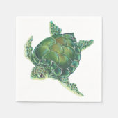 Sea Turtle Napkins Serviette (Vorderseite)