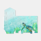 Sea Turtle Ocean Beach Tropical Custom Gevor Geschenkschachtel (Ungefaltet)