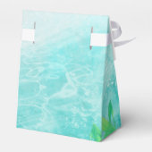 Sea Turtle Ocean Beach Tropical Custom Gevor Geschenkschachtel (Rückseite)